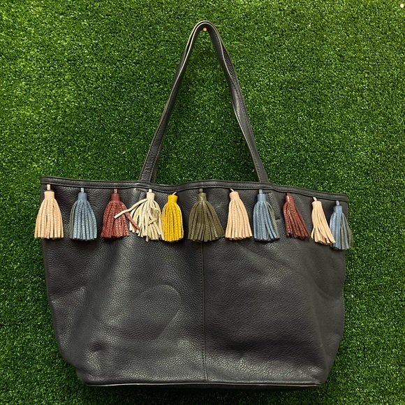 Rebecca Minkoff Sofia Tote with Multicolor Tassels